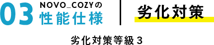 劣化対策