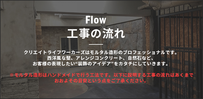 工事の流れ