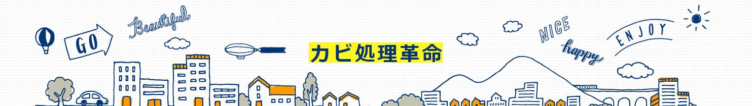 カビ処理革命