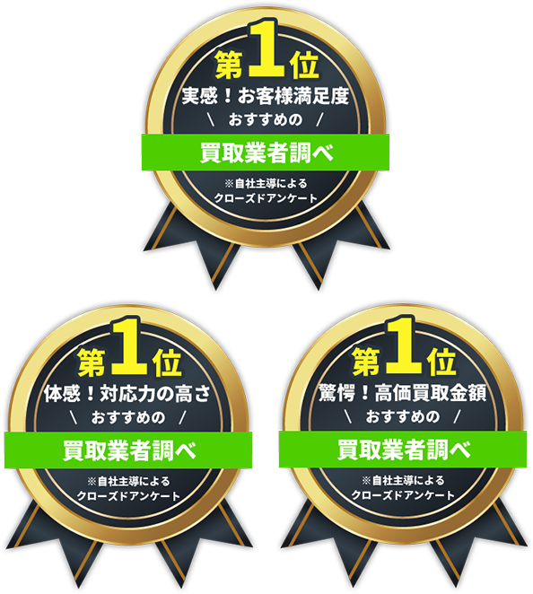 お客様満足度1位