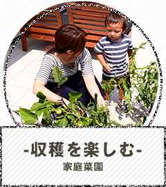 -収穫を楽しむ-